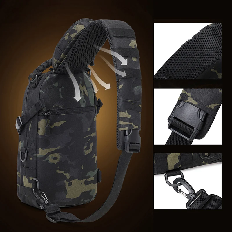 Men's Waist Bag Sports Shoulde - đánh giá và giá Sling Backpack Shoulder