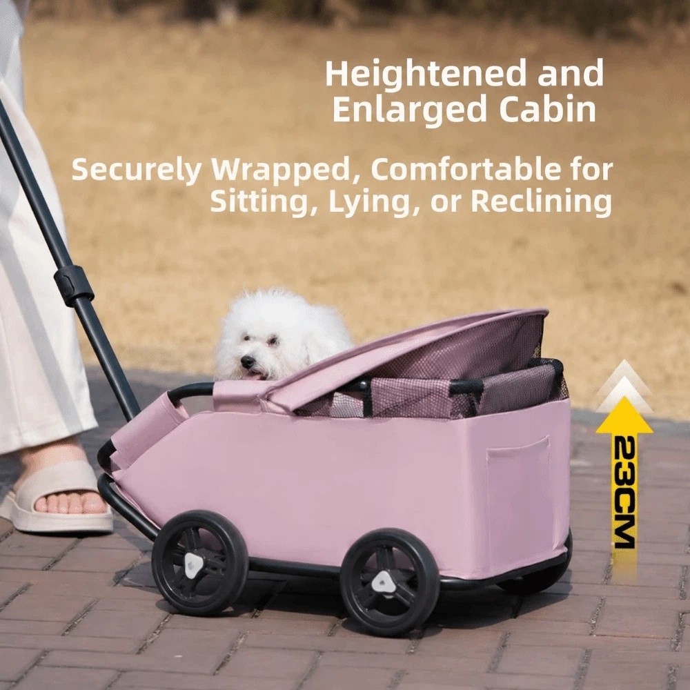 Foldable Pet Stroller Lightwei - đánh giá và giá Foldable Backpack Small
