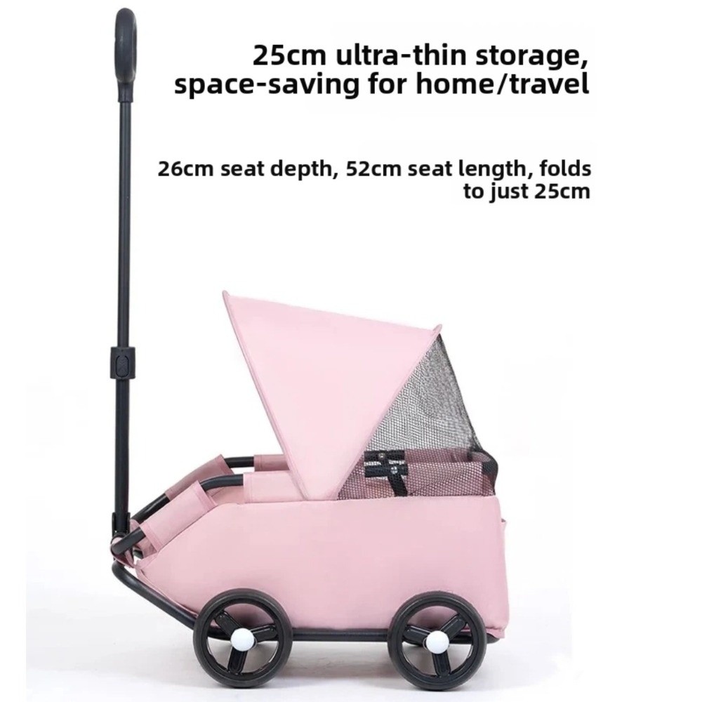 Foldable Pet Stroller Lightwei - đánh giá và giá Foldable Backpack Small