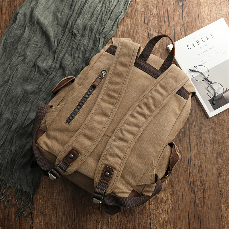 Retro Men's Outdoor Cycling Ca - đánh giá và giá Canvas Backpack Casual