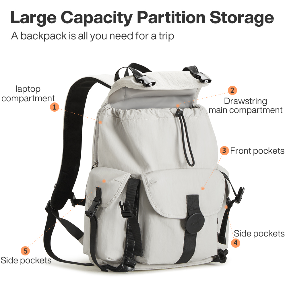 Mixi Travel Backpack 18 Inch C - đánh giá và giá Hiking Backpack Waterproof